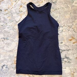 Lululemon in training tank